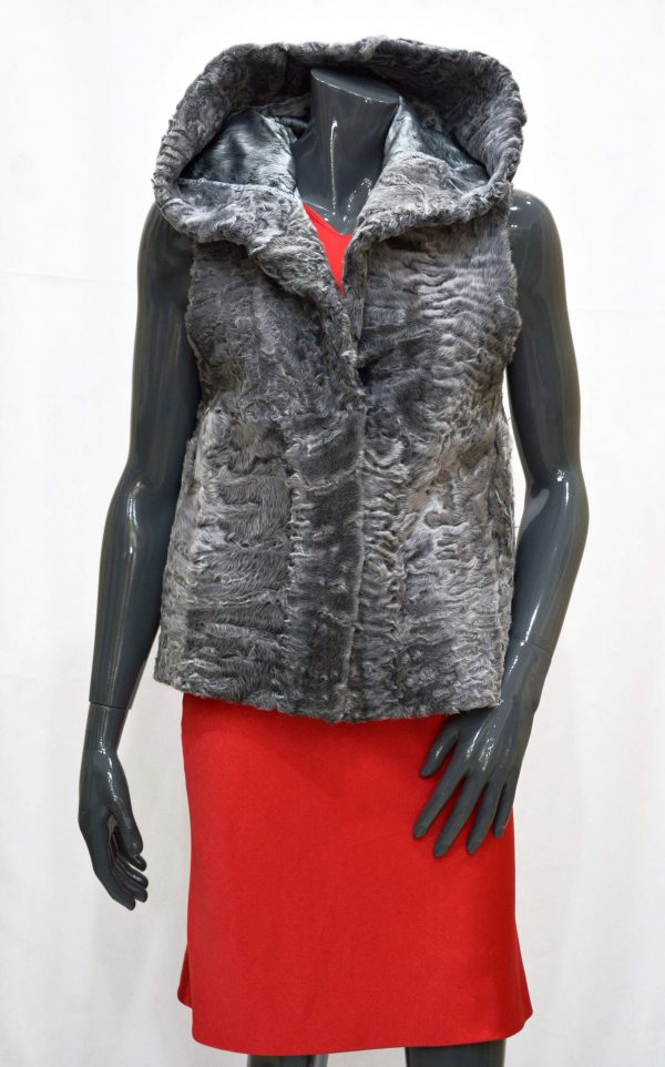 GILET BRESWANS GRIGIO